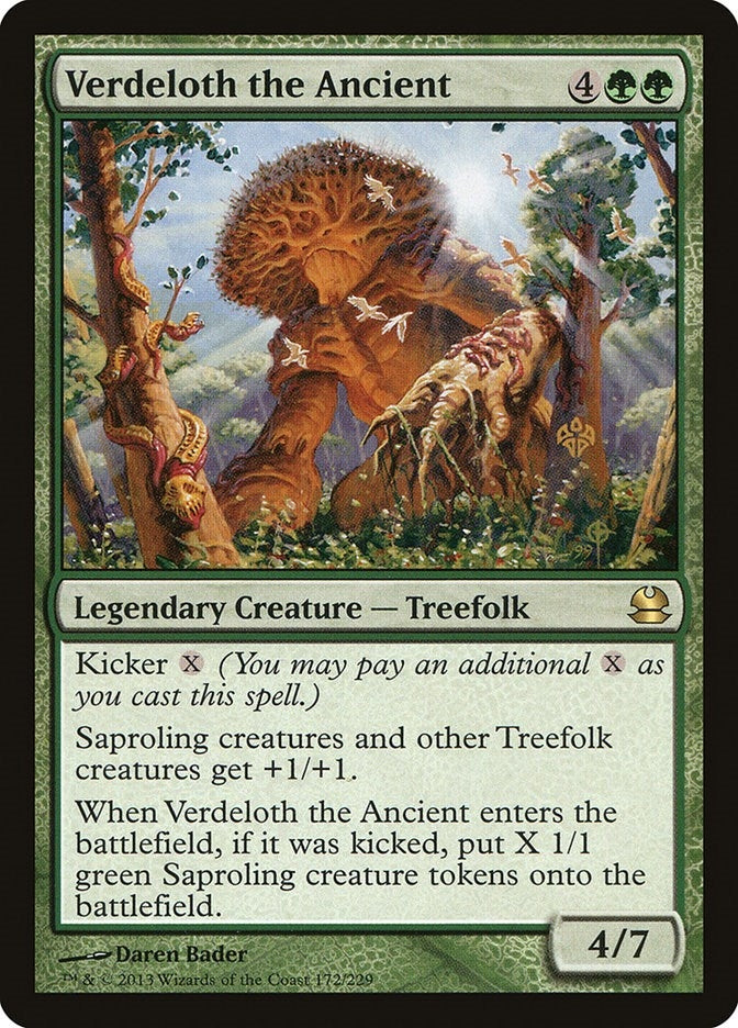 Image for Verdeloth the Ancient (172) (Modern Masters) - Magic: The Gathering