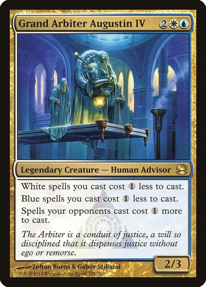 Image for Grand Arbiter Augustin IV (176) (Modern Masters) - Magic: The Gathering