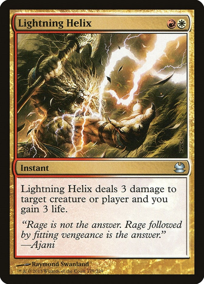 Image for Lightning Helix (179) (Modern Masters) - Magic: The Gathering