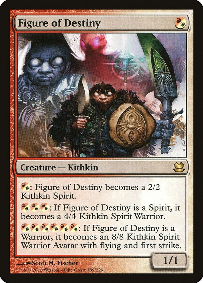 Image for Figure of Destiny (189) (Modern Masters) - Magic: The Gathering