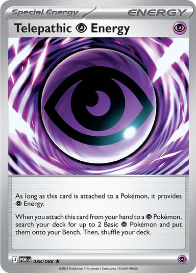 Image for Telepathic Psychic Energy (088/088) (ME03: Perfect Order) - Pokemon