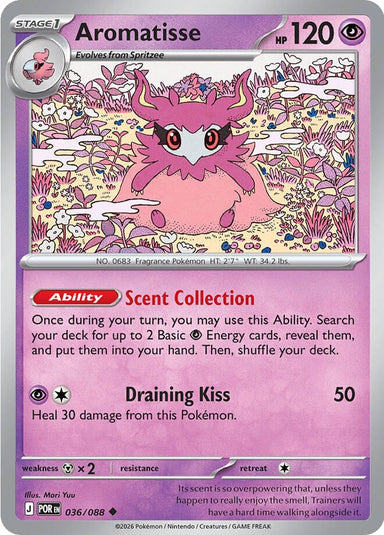 Image for Aromatisse (036/088) (ME03: Perfect Order) - Pokemon