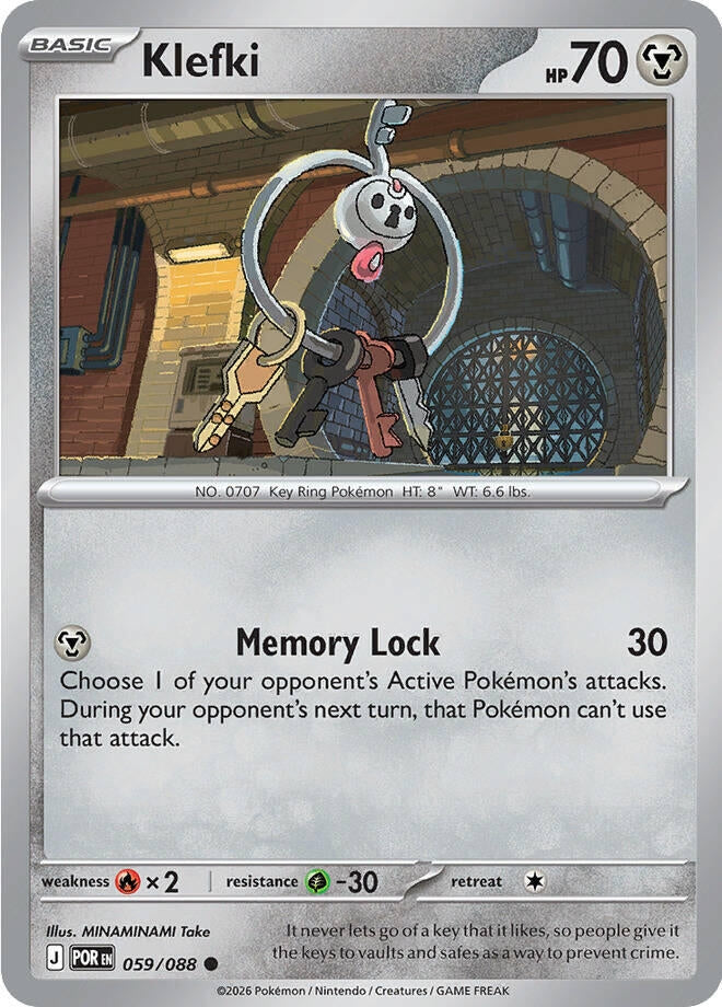 Image for Klefki (059/088) (ME03: Perfect Order) - Pokemon