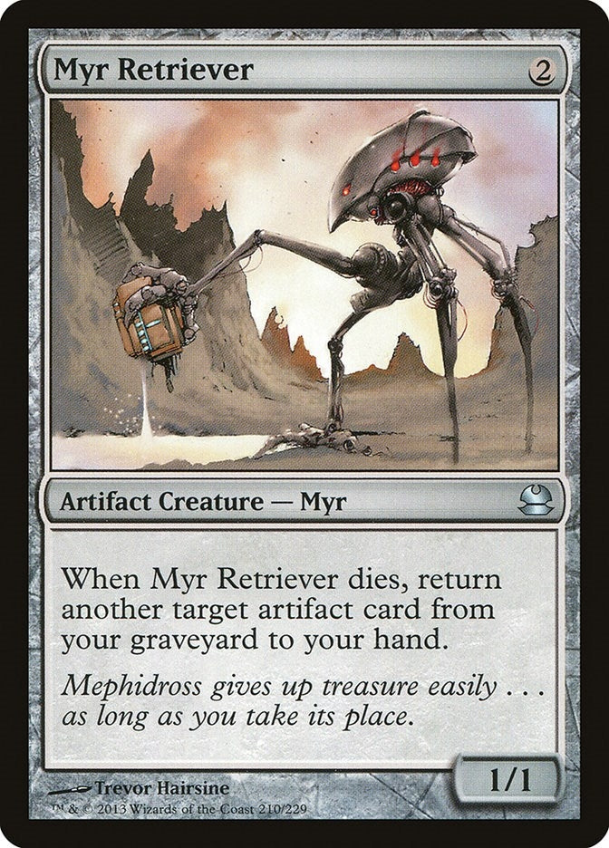 Image for Myr Retriever (210) (Modern Masters) - Magic: The Gathering