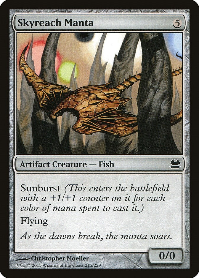 Image for Skyreach Manta (215) (Modern Masters) - Magic: The Gathering