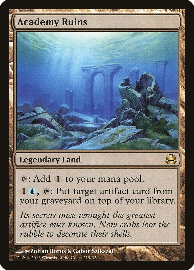 Image for Academy Ruins (219) (Modern Masters) - Magic: The Gathering