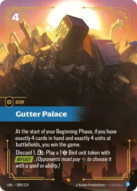 Image for Gutter Palace (088/219) (Unleashed) - Riftbound: League of Legends Trading Card Game