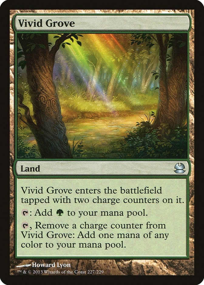 Image for Vivid Grove (227) (Modern Masters) - Magic: The Gathering