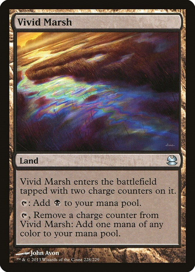 Image for Vivid Marsh (228) (Modern Masters) - Magic: The Gathering