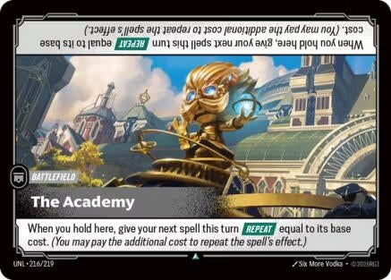 Image for The Academy (216/219) (Unleashed) - Riftbound: League of Legends Trading Card Game