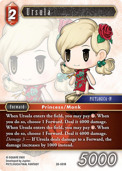 Image for Ursula (28-001R) (Dreamlike Oceans) - Final Fantasy TCG