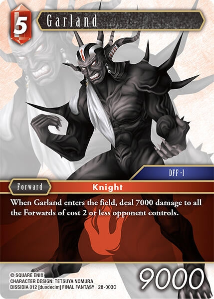 Image for Garland (28-003C) (Dreamlike Oceans) - Final Fantasy TCG