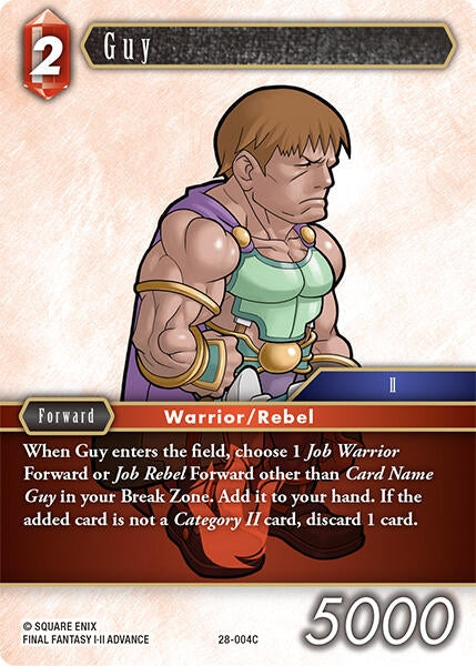 Image for Guy (28-004C) (Dreamlike Oceans) - Final Fantasy TCG