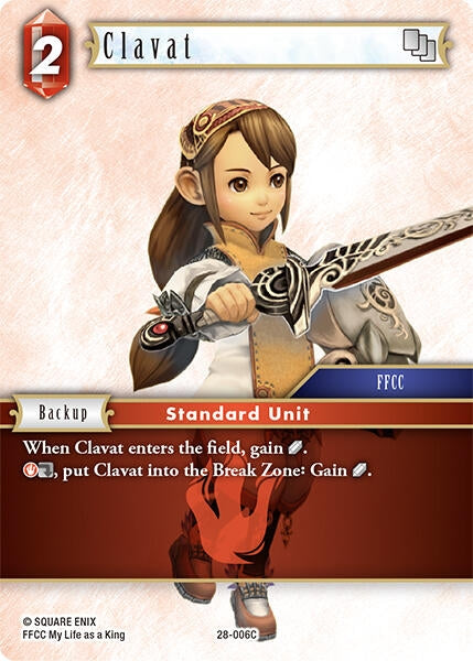 Image for Clavat (28-006C) (Dreamlike Oceans) - Final Fantasy TCG