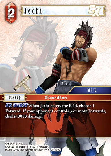 Image for Jecht EX (28-009C) (Dreamlike Oceans) - Final Fantasy TCG