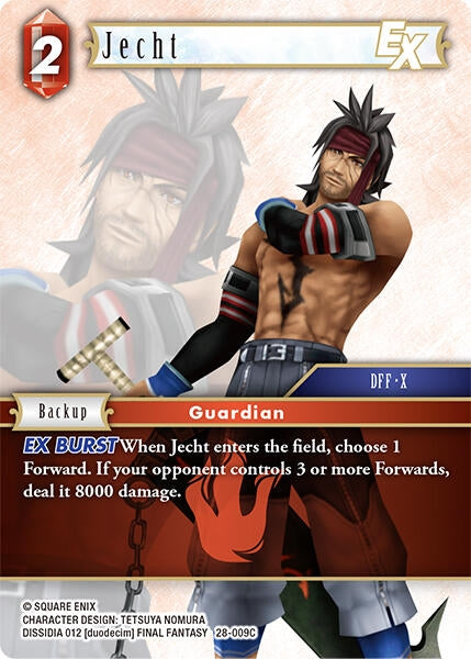 Image for Jecht EX (28-009C) (Dreamlike Oceans) - Final Fantasy TCG