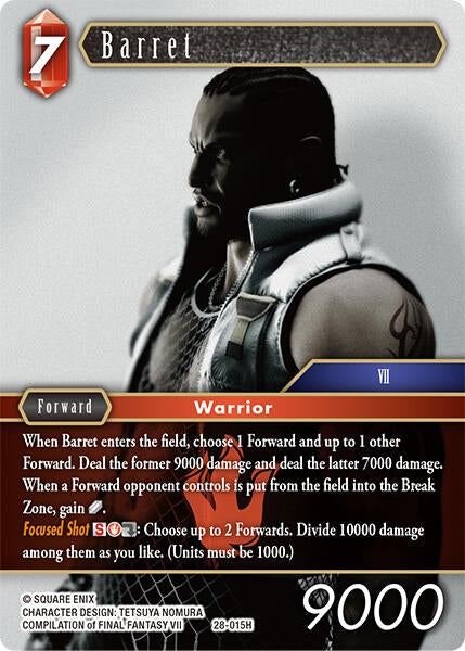 Image for Barret (28-015H) (Dreamlike Oceans) - Final Fantasy TCG