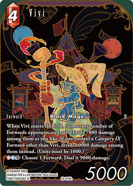 Image for Vivi (Full Art) (28-016L) (Dreamlike Oceans) - Final Fantasy TCG