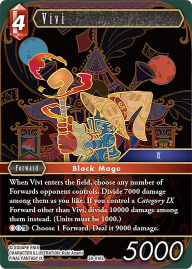 Image for Vivi (28-016L) (Dreamlike Oceans) - Final Fantasy TCG