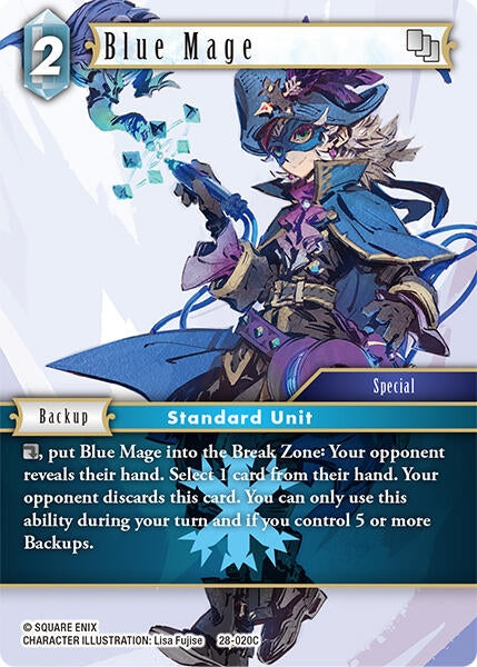 Image for Blue Mage (28-020C) (Dreamlike Oceans) - Final Fantasy TCG