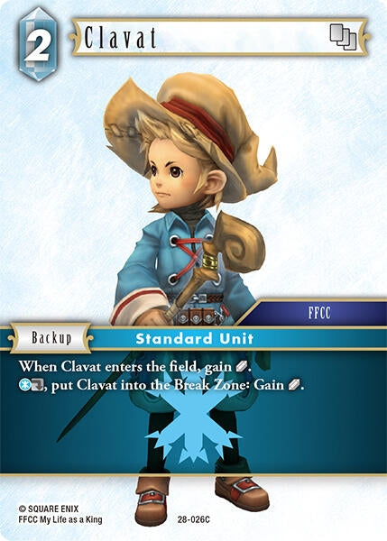 Image for Clavat (026) (28-026C) (Dreamlike Oceans) - Final Fantasy TCG