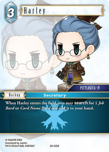 Image for Harley (28-035R) (Dreamlike Oceans) - Final Fantasy TCG