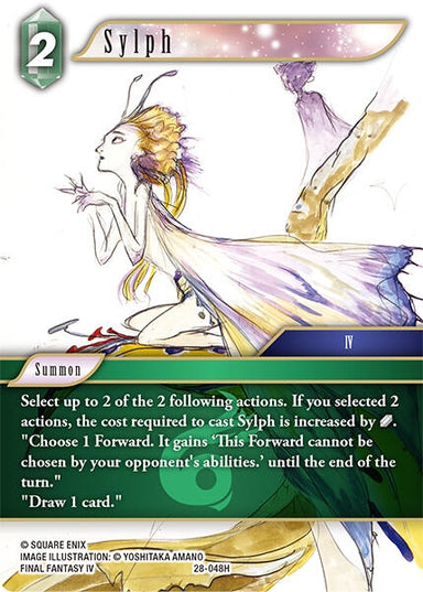 Image for Sylph (28-048H) (Dreamlike Oceans) - Final Fantasy TCG