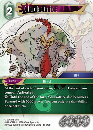 Image for Cluckatrice (28-049R) (Dreamlike Oceans) - Final Fantasy TCG