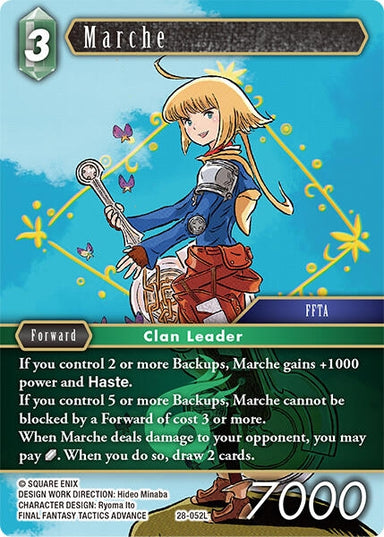 Image for Marche (28-052L) (Dreamlike Oceans) - Final Fantasy TCG