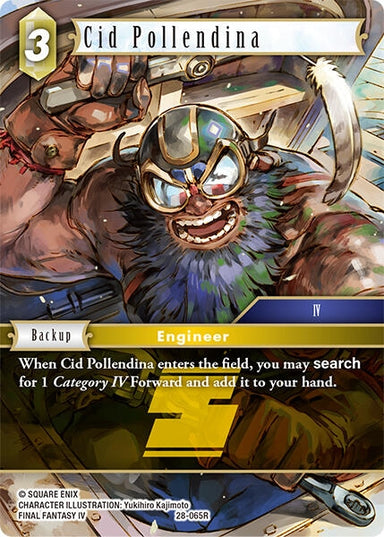 Image for Cid Pollendina (28-065R) (Dreamlike Oceans) - Final Fantasy TCG