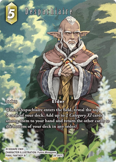 Image for Despachiaire (Full Art) (28-067C) (Dreamlike Oceans) - Final Fantasy TCG