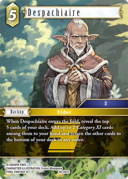 Image for Despachiaire (28-067C) (Dreamlike Oceans) - Final Fantasy TCG