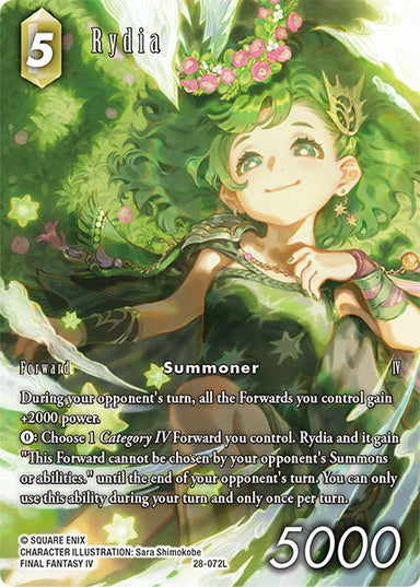 Image for Rydia (Full Art) (28-072L) (Dreamlike Oceans) - Final Fantasy TCG
