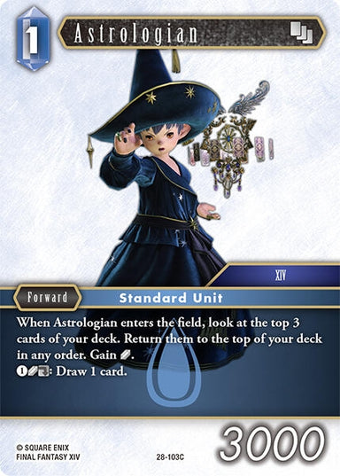 Image for Astrologian (28-103C) (Dreamlike Oceans) - Final Fantasy TCG