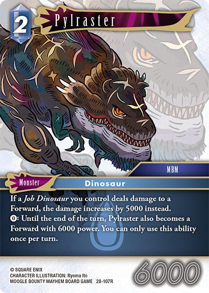 Image for Pylraster (28-107R) (Dreamlike Oceans) - Final Fantasy TCG