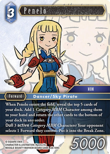 Image for Penelo (28-109C) (Dreamlike Oceans) - Final Fantasy TCG