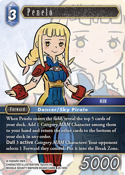 Image for Penelo (28-109C) (Dreamlike Oceans) - Final Fantasy TCG