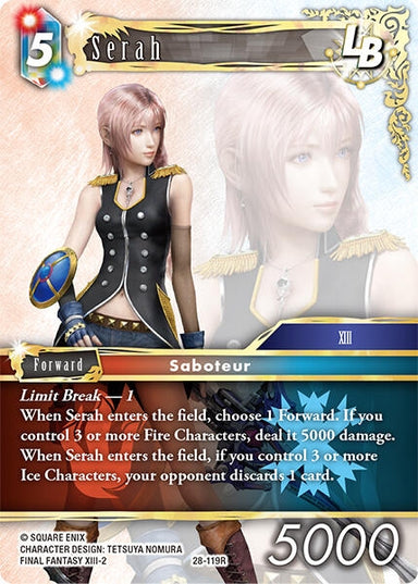 Image for Serah (28-119R) (Dreamlike Oceans) - Final Fantasy TCG