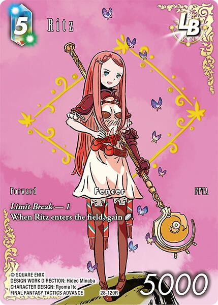 Image for Ritz (Full Art) (28-120R) (Dreamlike Oceans) - Final Fantasy TCG