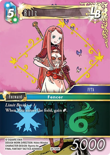 Image for Ritz (28-120R) (Dreamlike Oceans) - Final Fantasy TCG