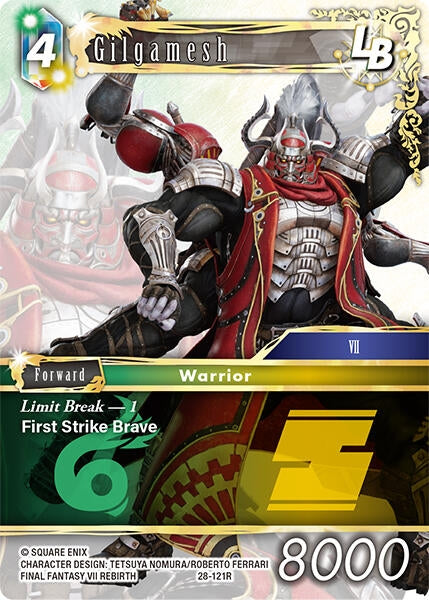 Image for Gilgamesh (28-121R) (Dreamlike Oceans) - Final Fantasy TCG