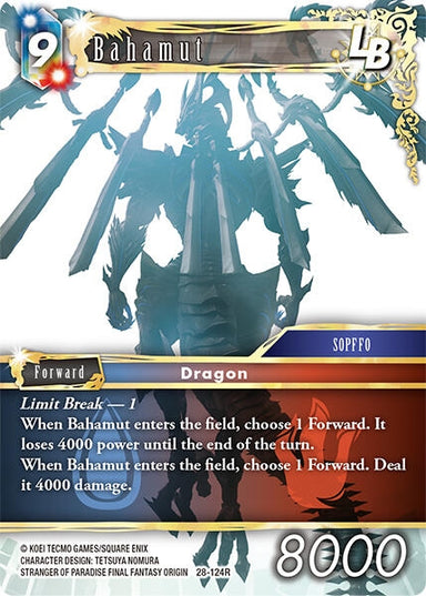 Image for Bahamut (28-124R) (Dreamlike Oceans) - Final Fantasy TCG