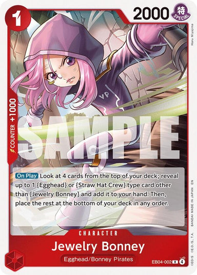 Image for Jewelry Bonney (EB04-002) (EB04-002) (Adventure on Kami's Island) - One Piece Card Game