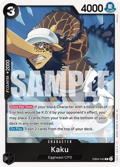 Image for Kaku (EB04-043) (Adventure on Kami's Island) - One Piece Card Game