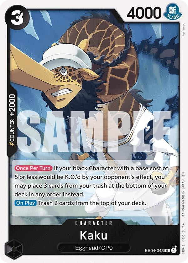 Image for Kaku (EB04-043) (Adventure on Kami's Island) - One Piece Card Game