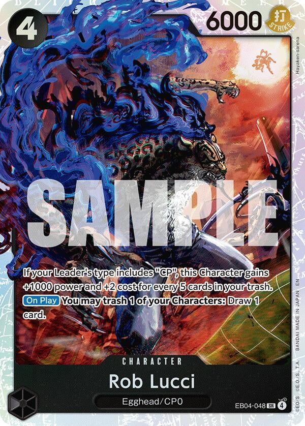 Image for Rob Lucci (EB04-048) (Adventure on Kami's Island) - One Piece Card Game