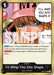 Image for I'll Whip You Into Shape. (EB04-050) (Adventure on Kami's Island) - One Piece Card Game