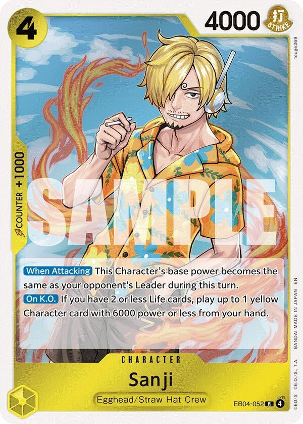 Image for Sanji (EB04-052) (EB04-052) (Adventure on Kami's Island) - One Piece Card Game