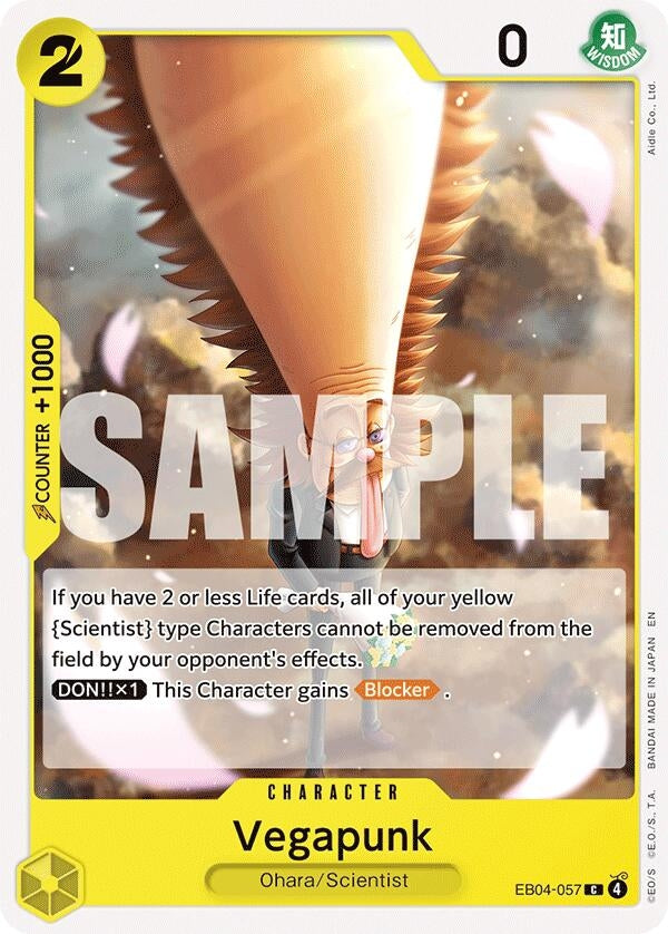 Image for Vegapunk (EB04-057) (Adventure on Kami's Island) - One Piece Card Game