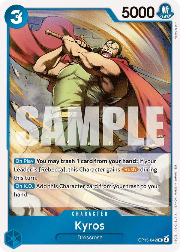 Image for Kyros (OP15-042) (Adventure on Kami's Island) - One Piece Card Game